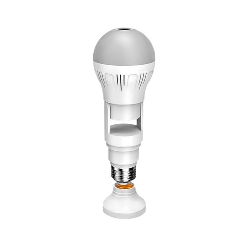 360° Light Bulb Security Camera with Night Vision & Wi-Fi | Smart Home Surveillance
