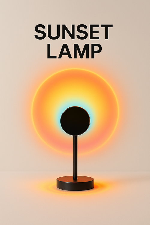 SunGlow™ Remote Controlled Sunset Projector Lamp