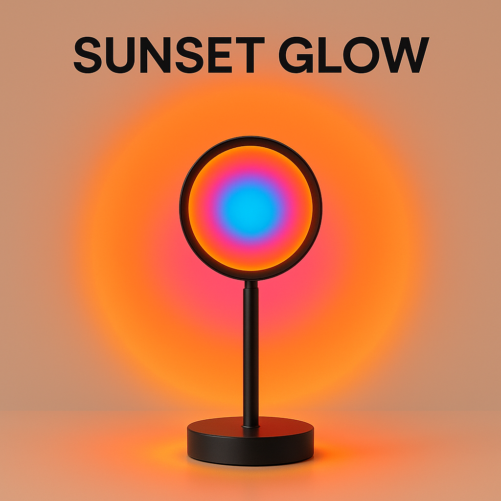 SunGlow™ Remote Controlled Sunset Projector Lamp