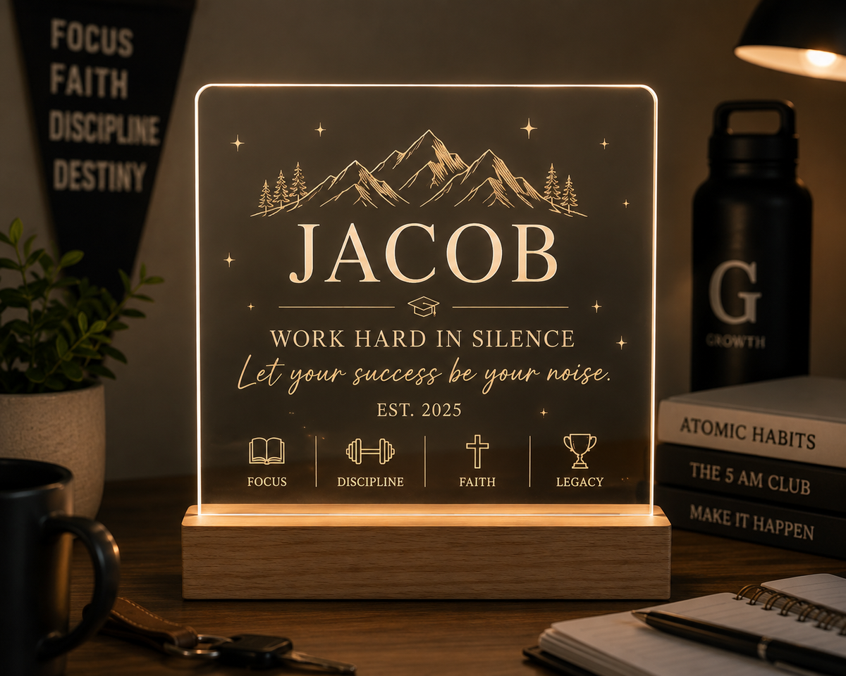 Personalized Acrylic Night Light
